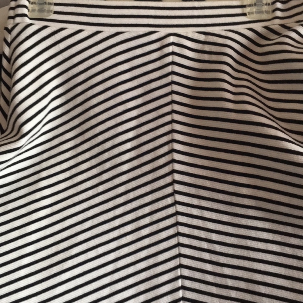 Black and white skirt